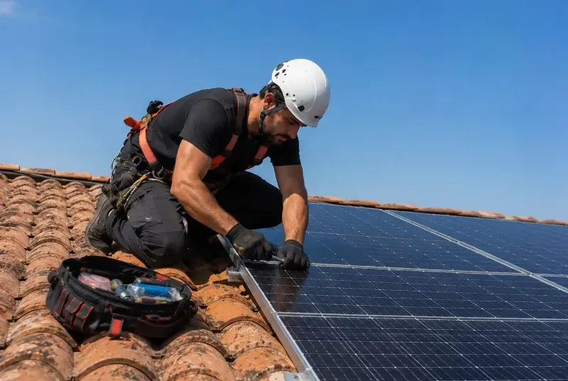 Maintenance et monitoring de panneaux solaires à Fontanil-Cornillon