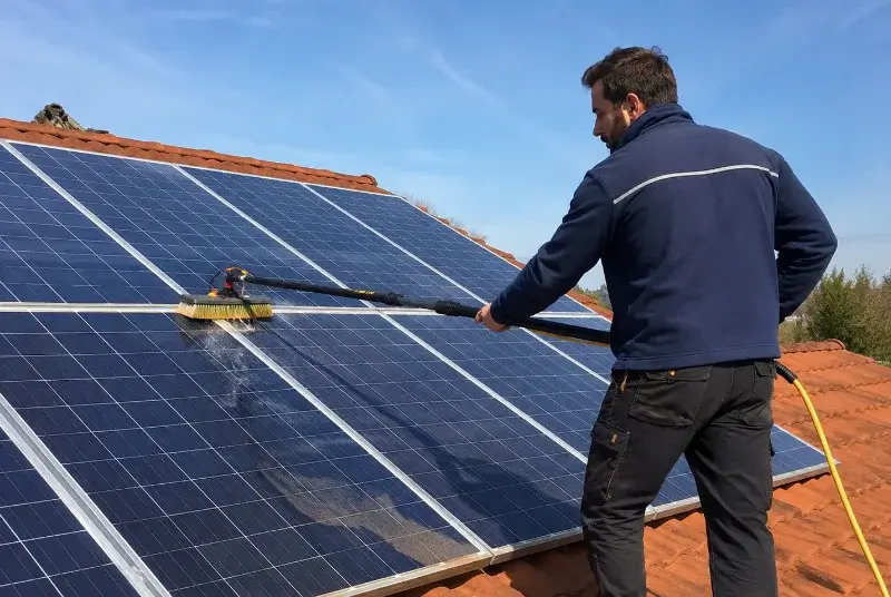 Nettoyage et entretien de panneaux solaires à Fontanil-Cornillon
